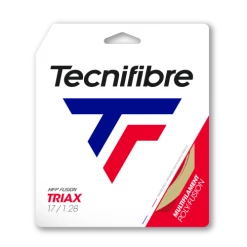 TECNIFIBRE TRIAX 1.28MM 12.2M SET NATURAL TENNIS STRING