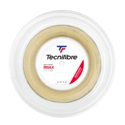 TECNIFIBRE TRIAX 1.28MM 200M REEL NATURAL TENNIS STRING