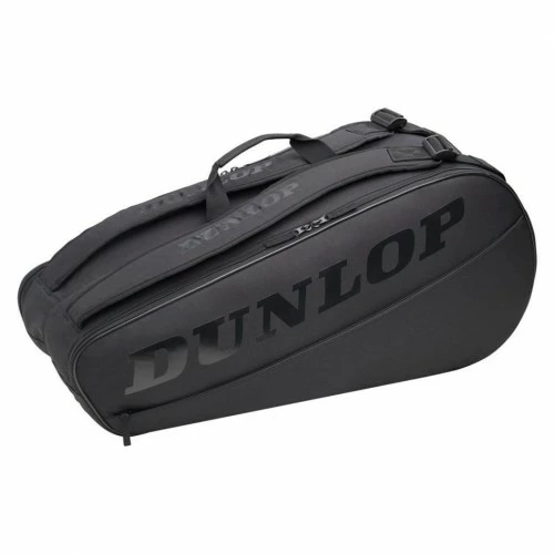 DUNLOP CX-CLUB 6PACK BLACK TENNIS BAG 3 DUNLOP CX-CLUB 6PACK BLACK TENNIS BAG