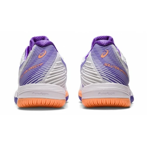 ASICS SOLUTION SPEED FF 2 1042A136-104 WHITE LADIES TENNIS SHOES 8 ASICS SOLUTION SPEED FF 2 1042A136-104 WHITE LADIES TENNIS SHOES - Image 6