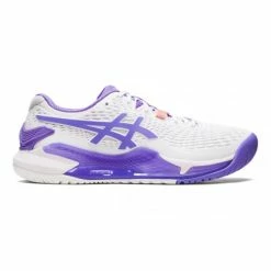 CLASH Shop 3 ASICS GEL RESOLUTION 9 1042A208-101 WHITE LADIES TENNIS SHOE