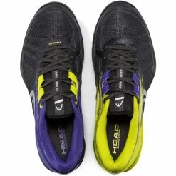 HEAD SPRINT PRO 3.0 LTD 273061 PURPLE/LIME MENS TENNIS SHOE -CLASH Shop 273061 sprint pro 3 0 ltd men puli purple lime 5.1636672106 500x500 1