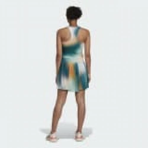 ADIDAS MEL MTBR DRESS HA7610 WHITE/GREEN/TEAL LADIES TENNIS 4 ADIDAS MEL MTBR DRESS HA7610 WHITE/GREEN/TEAL LADIES TENNIS - Image 2