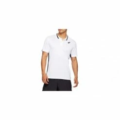ASICS CLUB POLO SHIRT 2041A086-100 WHITE MENS TENNIS