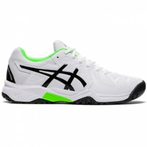ASICS GEL RESOLUTION 8 GS 1044A018-105 WHITE / GREEN GECKO JUNIOR TENNIS 3 ASICS GEL RESOLUTION 8 GS 1044A018-105 WHITE / GREEN GECKO JUNIOR TENNIS