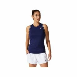 ASICS COURT PIPING TANK 2042A155-400 PEACOAT LADIES TENNIS