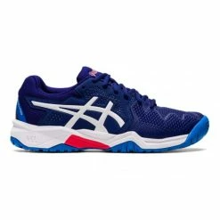 ASICS GEL RESOLUTION 8 GS 1044A018-405 DIVE BLUE JNR TENNIS