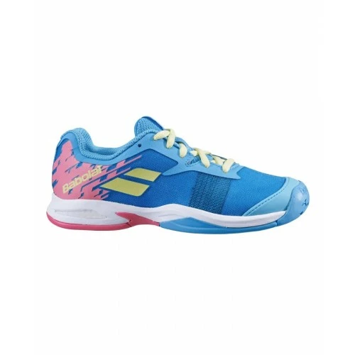 BABOLAT JET ALLCOURT CAPRI BREEZE JUNIOR TENNIS SHOE 3 BABOLAT JET ALLCOURT CAPRI BREEZE JUNIOR TENNIS SHOE