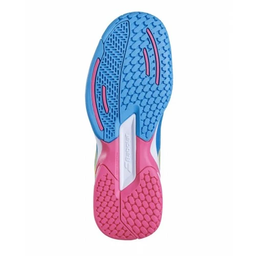 BABOLAT JET ALLCOURT CAPRI BREEZE JUNIOR TENNIS SHOE 4 BABOLAT JET ALLCOURT CAPRI BREEZE JUNIOR TENNIS SHOE - Image 2