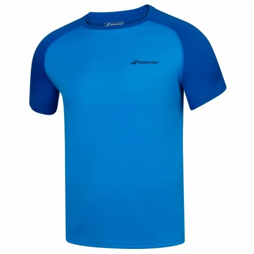 BABOLAT PLAY CREW NECK TEE BLUE ASTER BOYS TENNIS 3 BABOLAT PLAY CREW NECK TEE BLUE ASTER BOYS TENNIS