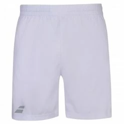 BABOLAT PLAY SHORT WHITE MENS TENNIS