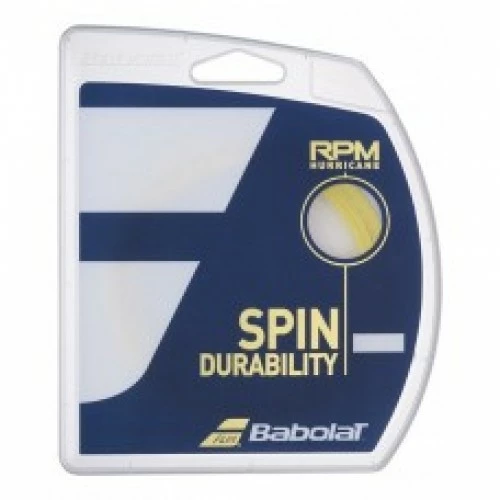 BABOLAT RPM HURRICANE 1.25MM 12M SET YELLOW 4 BABOLAT RPM HURRICANE 1.25MM 12M SET YELLOW - Image 2