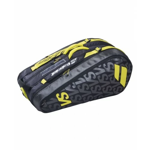 BABOLAT PURE AERO VS 9PACK 2021 BLACK TENNIS BAG 4 BABOLAT PURE AERO VS 9PACK 2021 BLACK TENNIS BAG - Image 2