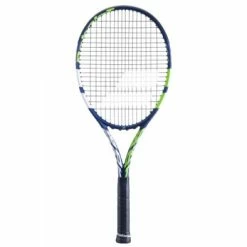 BABOLAT BOOST DRIVE 105 BLUE/GREEN STRUNG TENNIS RACQUET