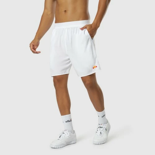 ELLESSE CALA SHORT SEJ11866 WHITE MENS TENNIS 3 ELLESSE CALA SHORT SEJ11866 WHITE MENS TENNIS