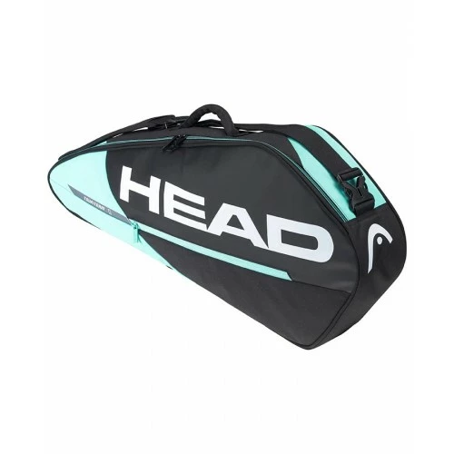 HEAD TOUR TEAM PRO 3PACK 283502 BLACK/ MINT TENNIS BAG 3 HEAD TOUR TEAM PRO 3PACK 283502 BLACK/ MINT TENNIS BAG