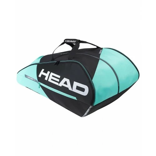 HEAD TOUR TEAM MONSTERCOMBI 12PACK 283422 BLACK/MINT TENNIS BAG 3 HEAD TOUR TEAM MONSTERCOMBI 12PACK 283422 BLACK/MINT TENNIS BAG