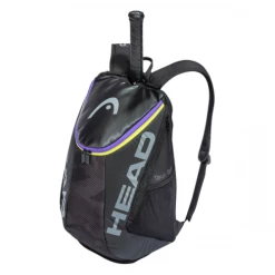 HEAD TOUR TEAM BACKPACK 283211 BLACK TENNIS BAG