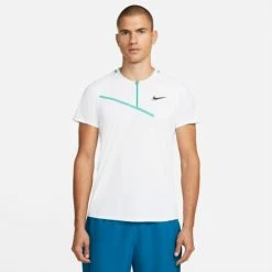 NIKE NKCT SLAM POLO NT MELB DD8309-100 WHITE MENS TENNIS