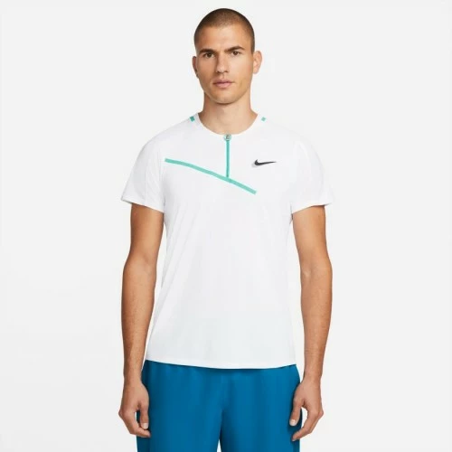 NIKE NKCT SLAM POLO NT MELB DD8309-100 WHITE MENS TENNIS 3 NIKE NKCT SLAM POLO NT MELB DD8309-100 WHITE MENS TENNIS