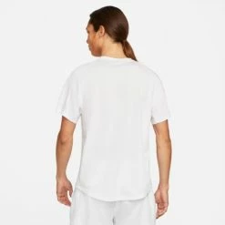 NIKE NKCT DRI FIT VICTORY TOP CV2982-100 WHITE MENS TENNIS -CLASH Shop NIKE20DF20VICTORY20WHITE20BACK 500x500 1