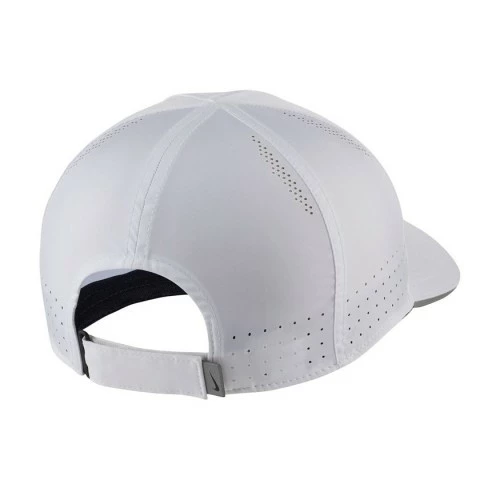 NIKE NK DRIFIT AROBILL FEATHERLIGHT PERF CAP DC3598-100 WHITE 4 NIKE NK DRIFIT AROBILL FEATHERLIGHT PERF CAP DC3598-100 WHITE - Image 2