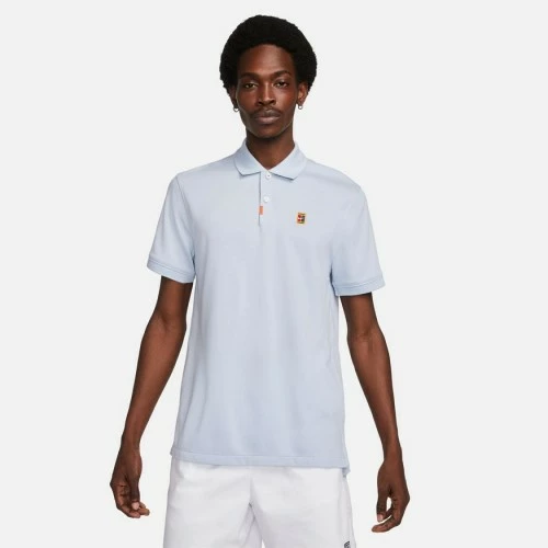 NIKE DRIFIT HERITAGE SLIM2 POLO DA4379-412 BLUE WHISPER 3 NIKE DRIFIT HERITAGE SLIM2 POLO DA4379-412 BLUE WHISPER