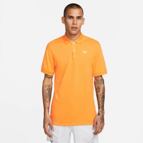 NIKE DRIFIT RAFA SLIM POLO DD8532-836 VIVID ORANGE 3 NIKE DRIFIT RAFA SLIM POLO DD8532-836 VIVID ORANGE
