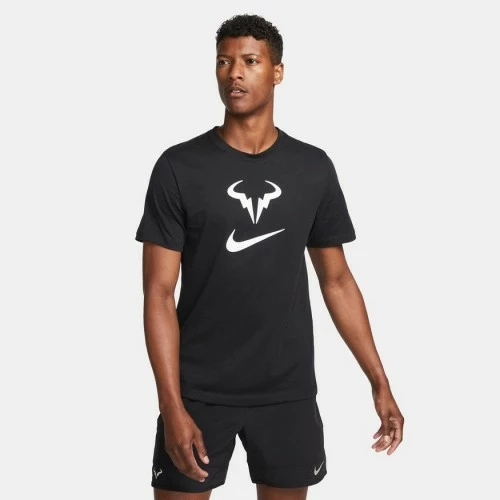 NIKE NKCT DRIFIT RAFA T-SHIRT DR7723-010 BLACK MENS 3 NIKE NKCT DRIFIT RAFA T-SHIRT DR7723-010 BLACK MENS