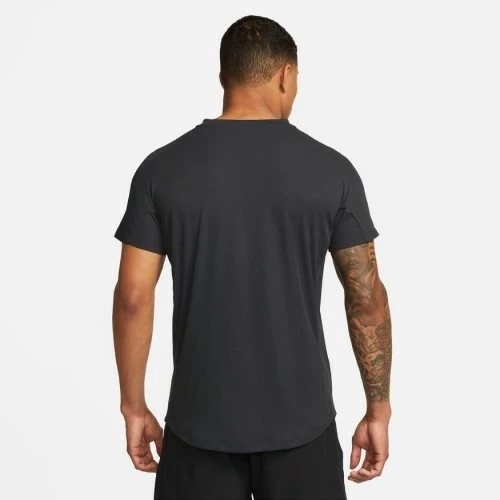 NIKE RAFA NKCT DRIFIT ADVANTAGE SS TOP DD8540-045 BLACK/NEON YELLOW 4 NIKE RAFA NKCT DRIFIT ADVANTAGE SS TOP DD8540-045 BLACK/NEON YELLOW - Image 2