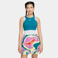 NIKE NKCT DRIFIT SLAM DRESS MB DR6852-301 GREEN ABYSS