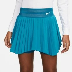 NIKE NKCT DRIFIT SLAM SKIRT MB NY DR6854-301 GREEN ABYSS