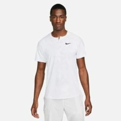 NIKE NKCT DRIFIT SLAM TOP NT LN DA4362-100 WHITE MENS TENNIS