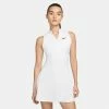 NIKE NKCT DRIFIT VICTORY DRESS DD8730-100 WHITE LADIES TENNIS -CLASH Shop NIKE20VICTORY20DRESS20WHITE 500x500 1