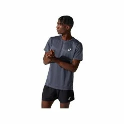 ASICS SILVER SS TOP 2011C270-020 CARRIER GREY MENS