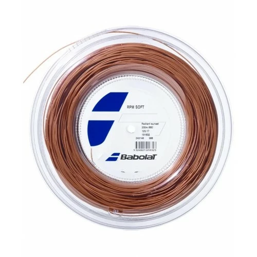BABOLAT RPM SOFT 1.30MM 200M REEL TENNIS STRING 3 BABOLAT RPM SOFT 1.30MM 200M REEL TENNIS STRING