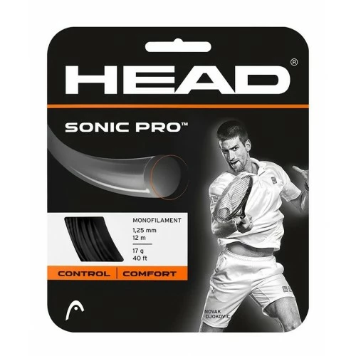 HEAD SONIC PRO 1.25MM 12M SET TENNIS STRING 3 HEAD SONIC PRO 1.25MM 12M SET TENNIS STRING
