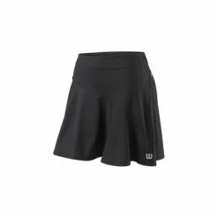 WILSON TRAINING 14.5"SKIRT WRA808202 BLACK LADIES TENNIS