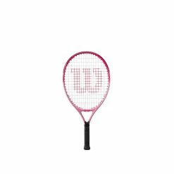 WILSON BURN PINK JNR 21" STRUNG TENNIS RACQUET