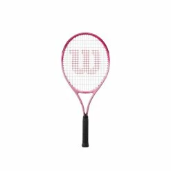 WILSON BURN PINK JNR 25" JUNIOR STRUNG TENNIS RACQUET