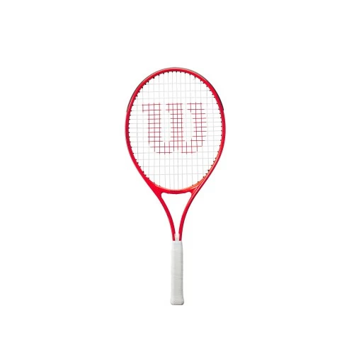 WILSON FEDERER RED JNR 25" JUNIOR STRUNG TENNIS RACQUET 3 WILSON FEDERER RED JNR 25" JUNIOR STRUNG TENNIS RACQUET