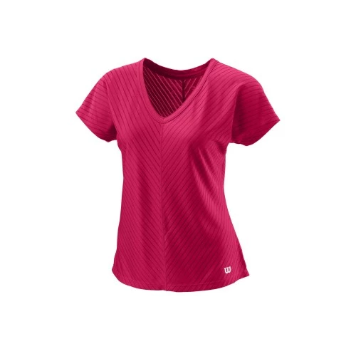 WILSON TRAINING V NECK II WRA809601 LOVE POTION LADIES TENNIS 3 WILSON TRAINING V NECK II WRA809601 LOVE POTION LADIES TENNIS