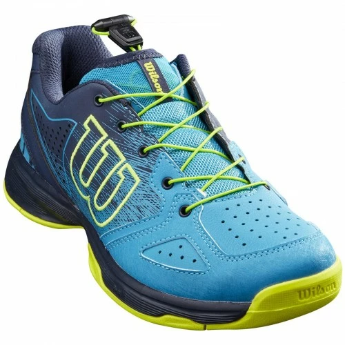 WILSON KAOS JUNIOR 327910 BARRIER REEF BLUE BOYS TENNIS SHOE 3 WILSON KAOS JUNIOR 327910 BARRIER REEF BLUE BOYS TENNIS SHOE