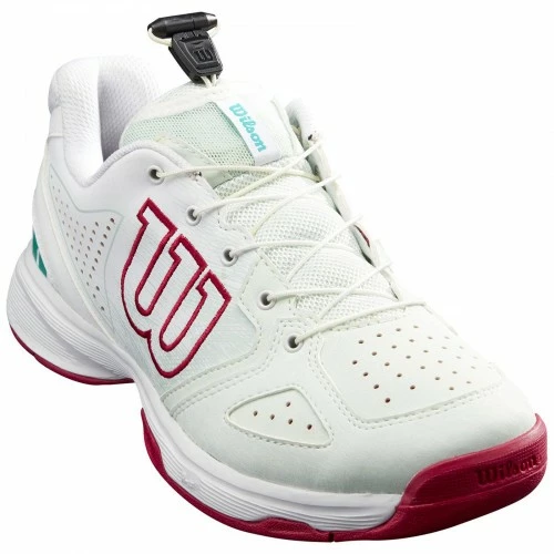 WILSON KAOS JUNIOR 327930 SEA WHITE TENNIS SHOE 3 WILSON KAOS JUNIOR 327930 SEA WHITE TENNIS SHOE