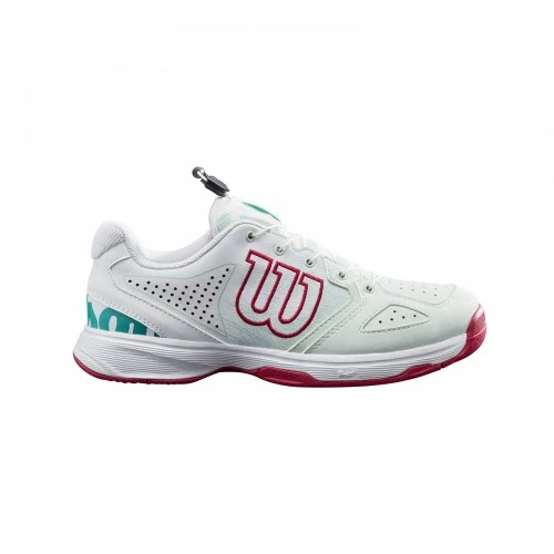 WILSON KAOS JUNIOR 327930 SEA WHITE TENNIS SHOE 4 WILSON KAOS JUNIOR 327930 SEA WHITE TENNIS SHOE - Image 2