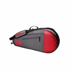 WILSON TEAM 3 PACK RED/GREY TENNIS BAG