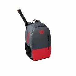 WILSON TEAM BACKPACK 800990 RED/GREY TENNIS BAG