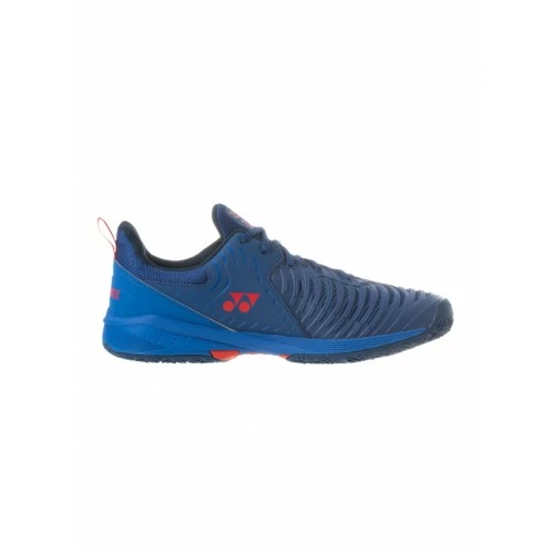 YONEX SONICAGE 3 CLAY NAVY/RED MENS TENNIS SHOE 4 YONEX SONICAGE 3 CLAY NAVY/RED MENS TENNIS SHOE - Image 2