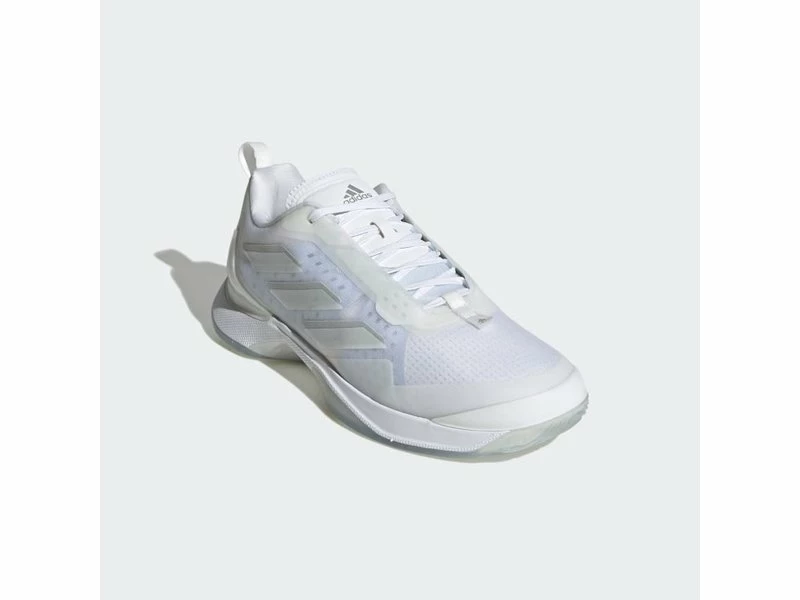 Adidas Adidas Avacourt White/Silver Women's Shoe 7 Adidas Adidas Avacourt White/Silver Women's Shoe - Image 5