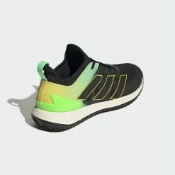 Adidas Adizero Ubersonic 4 Clay Black/Green -CLASH Shop adidas adizero ubersonic 4 clay black green 4